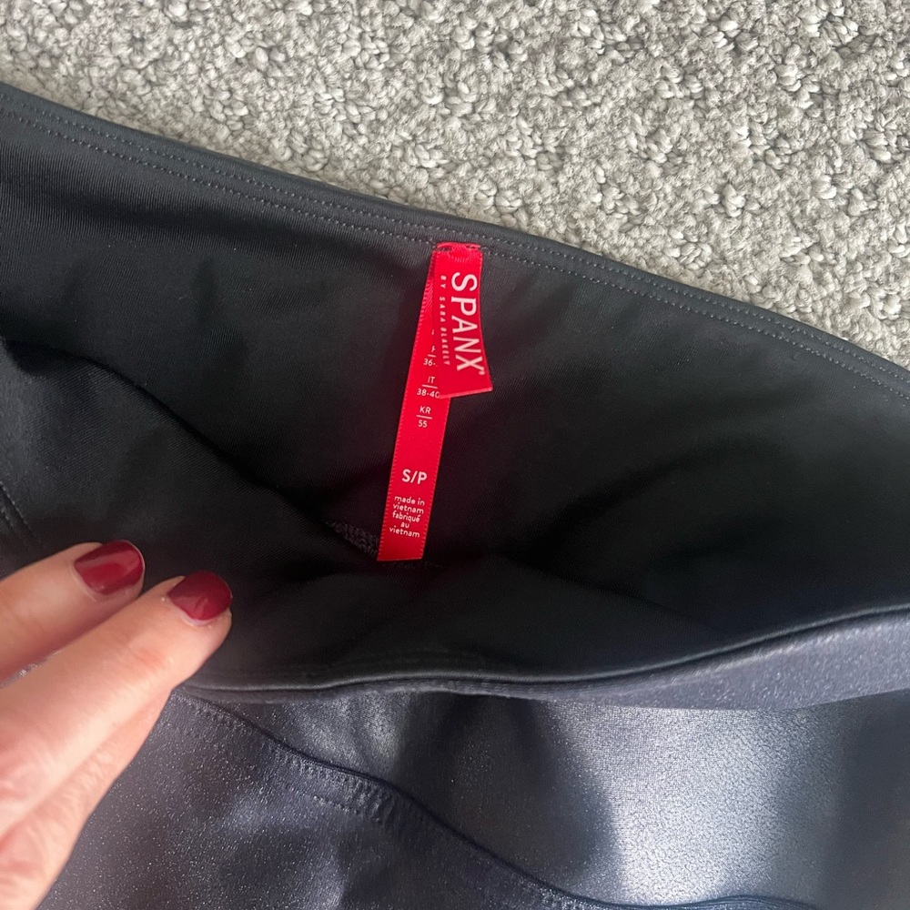 Spanx Faux Leather Leggings